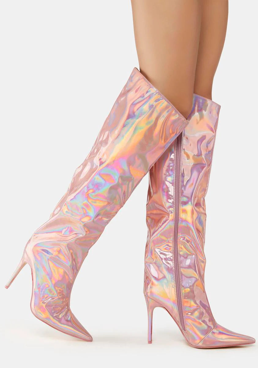 Wide Fit Independent Knee-High Boots