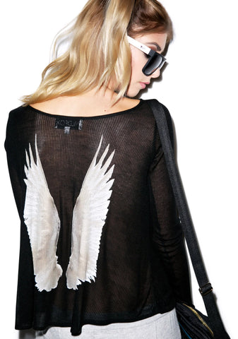 Heavenly Cassidy Long Sleeve - White