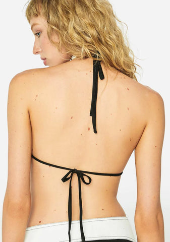 Faded Tan Lines Halter Top