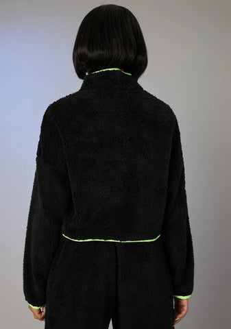 None Of Ur Business Teddy Pullover