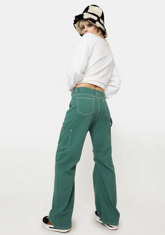 Green Miami Vice Pants