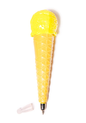 Single Scoop Ice Cream Pen - Pink
