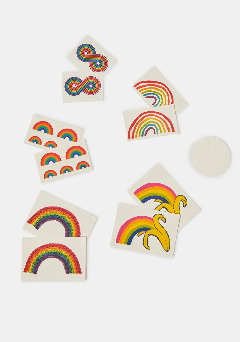 Tiny Rainbow Tattoo Tin