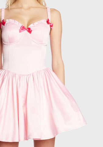 Special Someone Satin Dress