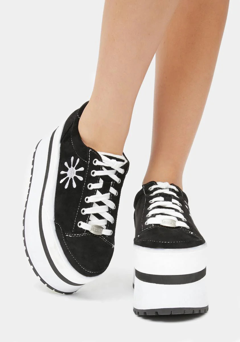 Scoring High Platform Sneakers