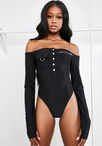 Diva Download Off The Shoulder Bodysuit