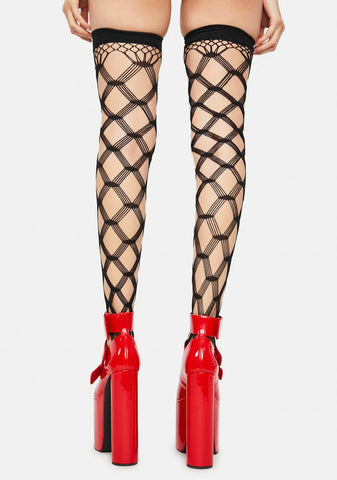 Welcome Surprise Thigh High Tights