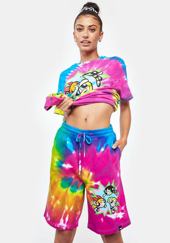 X Powerpuff Girls Cake Gym Shorts