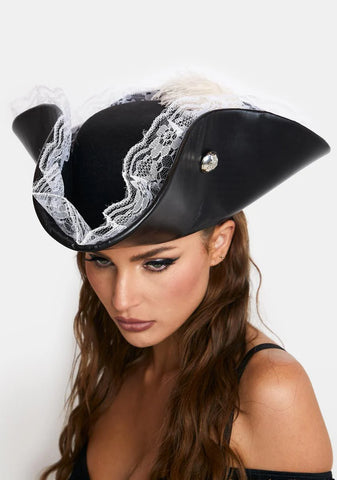 Black Pearl Pirate Hat