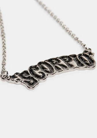 Scorpio Necklace