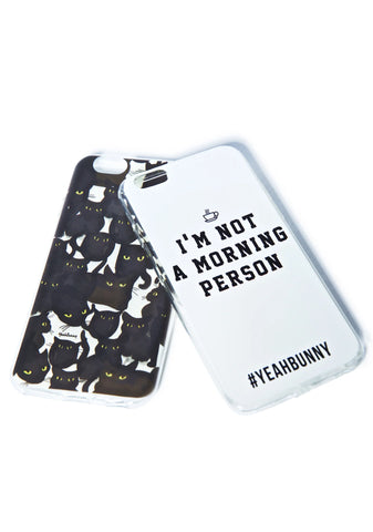 Not A Morning Person iPhone 6 Case