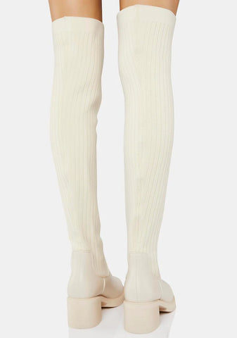 Sweater Weather Thigh-High Boots
