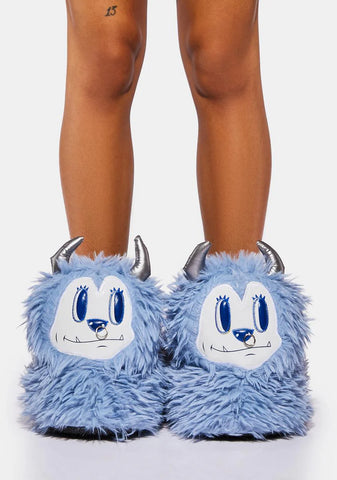 Abominally Cute Yeti Slippers