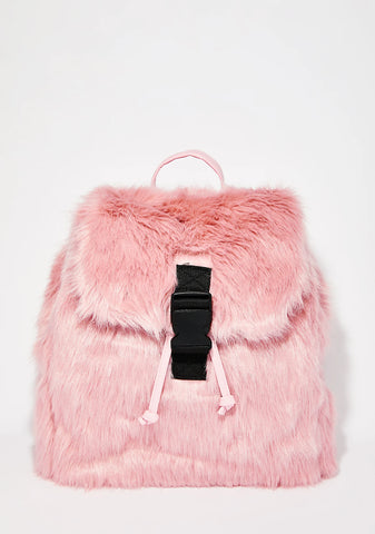 Candy Fur Backpack