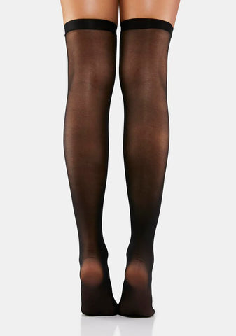 Twin Telepathy Thigh High Socks