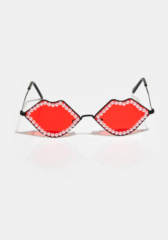 Kiss Me Quick Lip Sunglasses