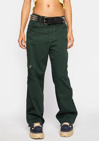 Wide Leg Cargo Pants