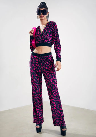 Certified Freak Velour Track Pants