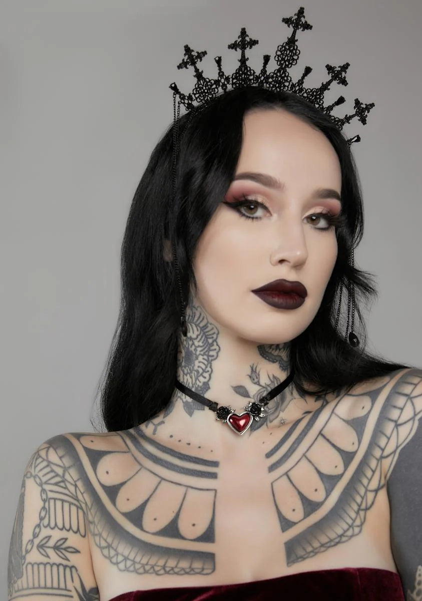 Blood Heart Necklace