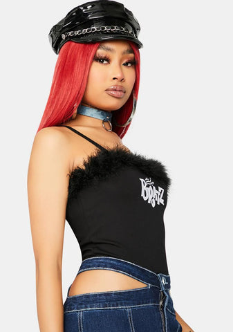 Night On My Pedestal Marabou Tank