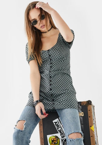 Green Montero Mini Dress