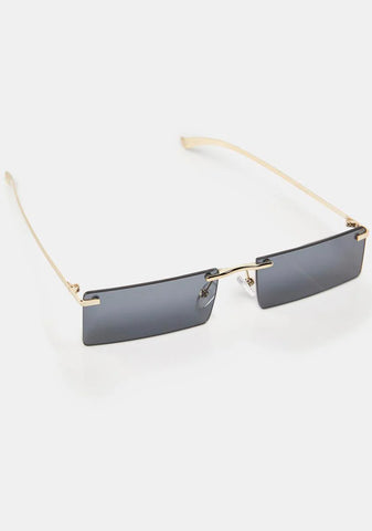 Outshine You Rectangle Sunglasses