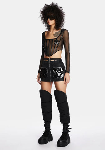 Lost In Fantasy Cargo Skirt