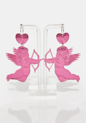 Love Struck Cupid Earrings