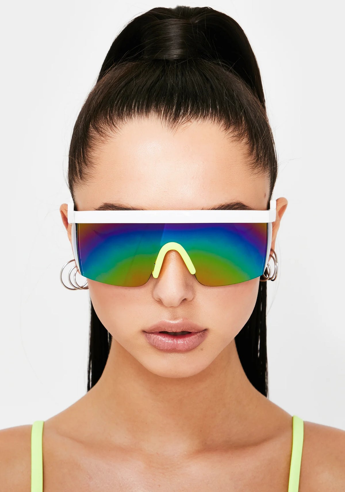 Sour Major Drip Shield Sunglasses
