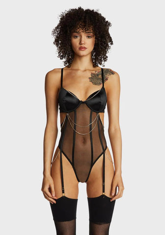 Becoming You Sheer Bodysuit