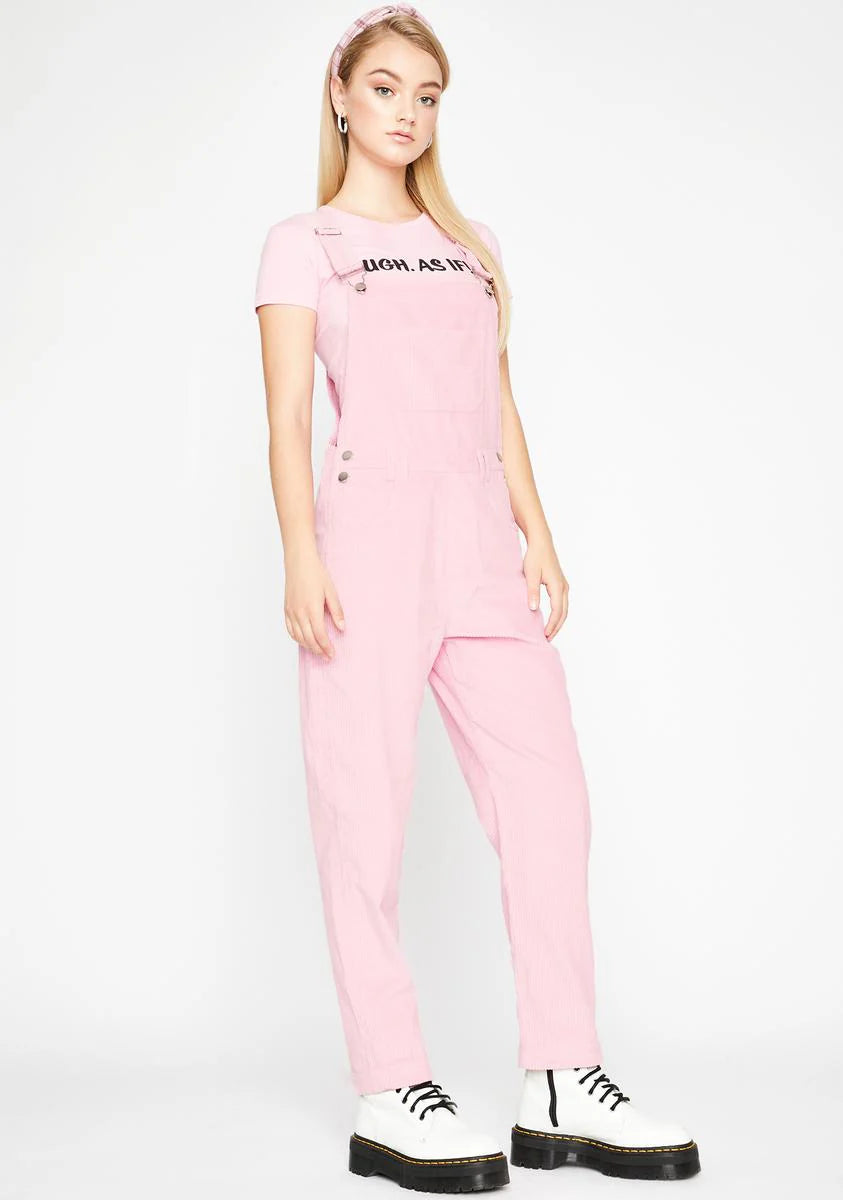 Simple Stunner Corduroy Overalls