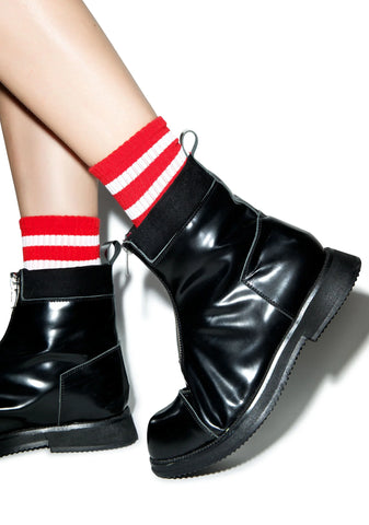 Varsity Valentine Knee High Socks