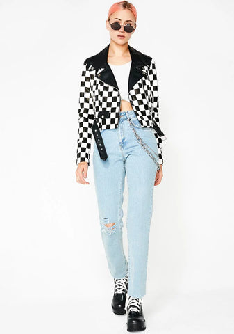 See Ya Checkin Moto Jacket