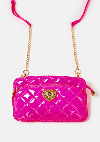 Bright Spot Quilted Crossbody Bag