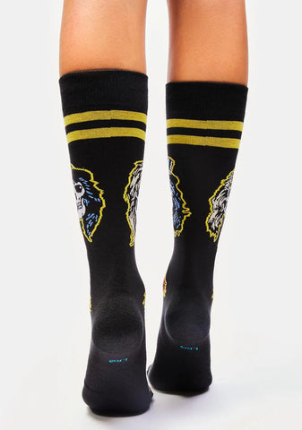 X Guns N' Roses Appetite Crew Socks