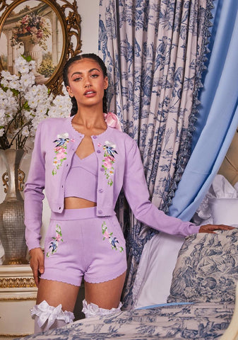 Sweet Harmony Knit Shorts