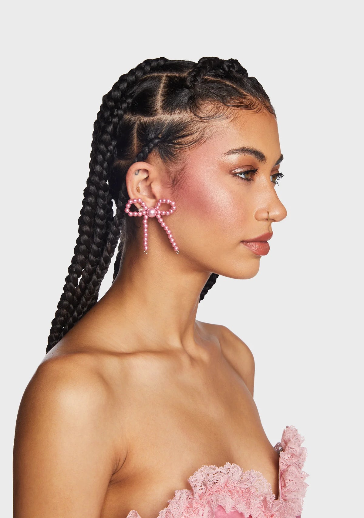 Toast To You Bow Earrings