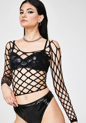 Hell And Back Net Top