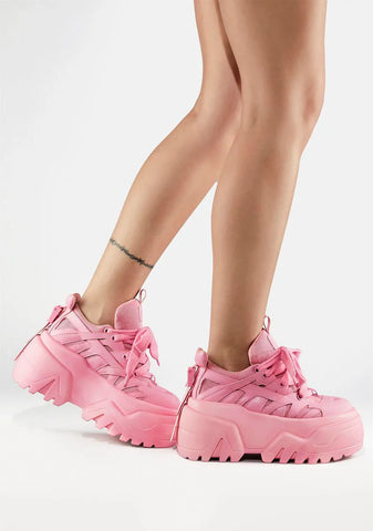 Watch Me Activate Platform Sneakers