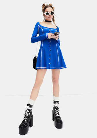 Sky Save Me A Dance Mini Dress