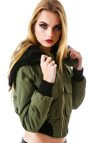 Trench Bomber Jacket