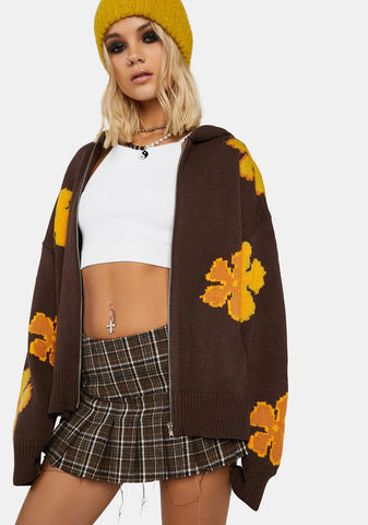 Fall Vibes Zip-Up Hoodie