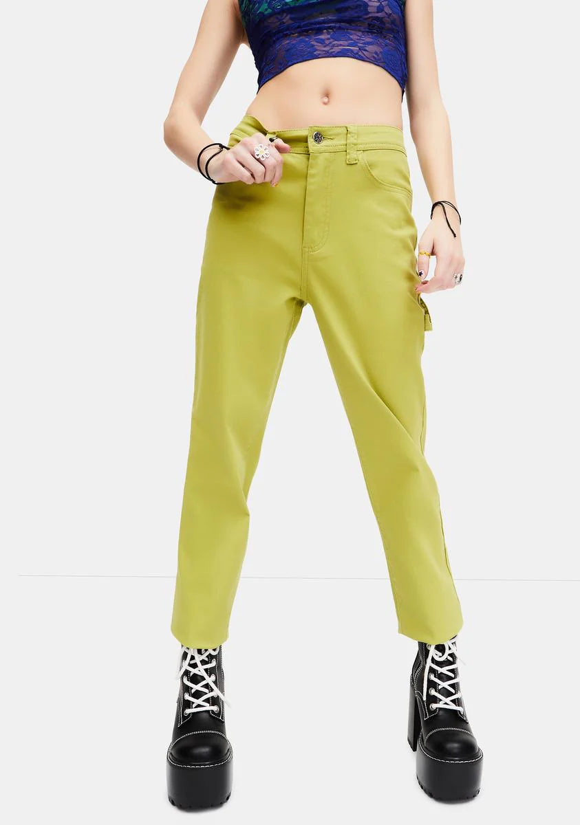 Not Ur Teachers Pet Twill Carpenter Pants