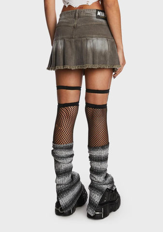 Nya Pleated Mini Skirt
