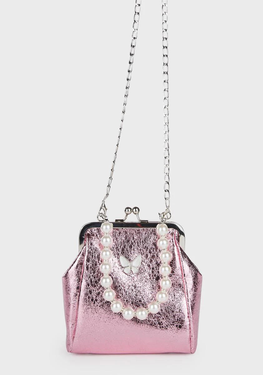 Tea Gathering Shoulder Bag - Pink