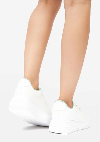 Lime Ambitious Baddie Sneakers