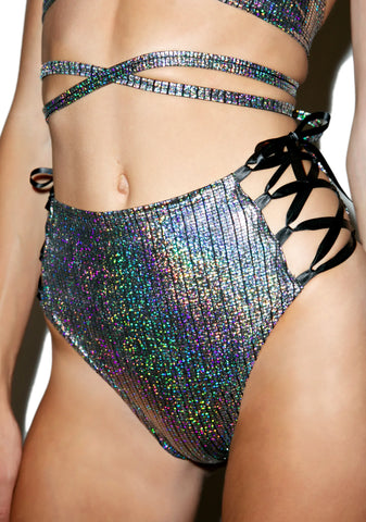 Chromatic Lace-Up Shorts