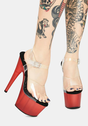 Night Moves Platform Heels