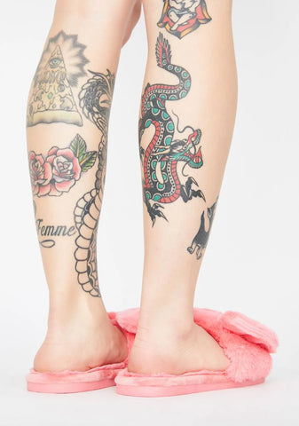 Me Time Plush Slippers