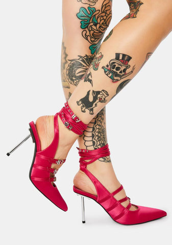 Peaceful Pleasures Mini Buckle Heel